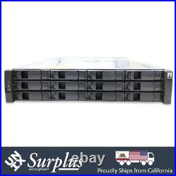 2U NetApp NAJ-1502 SAS-3 12 Bay Disk Shelf Storage Server with 12x 4TB SAS Drives