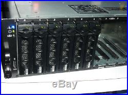 6TB Dell Powervault MD3000 SAN Storage Disk Array Dual controller. SAS & SATA
