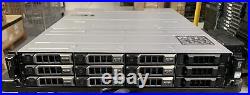 72TB Dell PowerVault MD1200 DAS Storage Array With PERC H810 Rails & Bezel