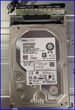 72TB Dell PowerVault MD1200 DAS Storage Array With PERC H810 Rails & Bezel