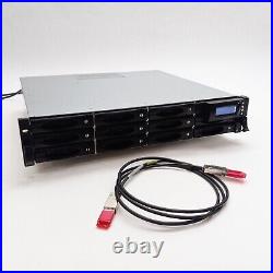 AccuSTOR AS212X6 2U 12-Bay LFF Rackmount SAS/SATA Storage Array NO HDD 2400W PS