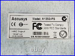 Accusys ExaSAN A12S2-PS 2U 12-Bay 6GB SAS SATA Disk Array Storage System