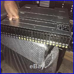 DELL EQUALLOGIC PS6110X STORAGE ARRAY 7x 400GB SSD 10TB SAS 2.5 Hdd 2x Type 14