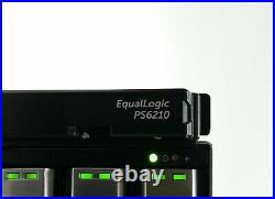 DELL EQUALLOGIC PS6210 ISCSI 48TB 24x 2TB SAS SAN STORAGE ARRAY+2CONTROL 15