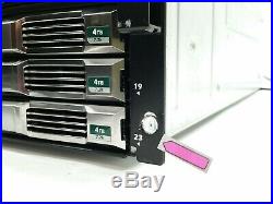 DELL EQUALLOGIC PS6210 ISCSI 92TB 23x 4TB SAS SAN STORAGE ARRAY+2CONTROL 15