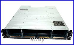 DELL MD3600F 12x 3.5 SAS LFF Hard Drive Storage Array Chassis U648K