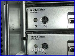 DELL POWERVAULT MD1200 12-BAY MD12 6Gb SAS 2U STORAGE ARRAY NO HARD DRIVES