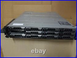 DELL PowerVault MD3400 12 BAY STORAGE ARRAY. NO DRIVES