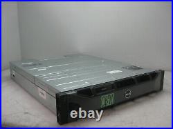 DELL PowerVault MD3400 12BAY STORAGE ARRAY. 2x 12G-SAS-4 0F3P10 CARDS, 2x PSU