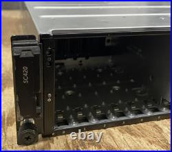 Dell 0J6V29, SC420 Disk Array Storage Center DC SAS 12G 24x SFF With2x 02X93X CTRL