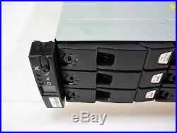 Dell Compellent HB-1235 12-Slot LFF Storage Array with 12x 1TB SATA 2x Controller