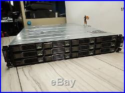 Dell Compellent SC200 12-Bay 3.5 2U SAS HDD Storage Disk Array 12 x 3TB E04J