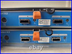 Dell Compellent SC200 12-Bay 3.5 Storage Expansion Bay w 2x 0TW47 Controllers
