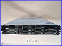 Dell Compellent SC200 E04J001 2xPSU 2xController Disk Array X56X1A01