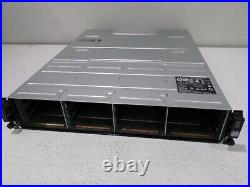 Dell Compellent SC200 Storage Array with 2 x 700W Power Sup, 2 x SC2 00TW47 Cards