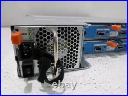 Dell Compellent SC200 Storage Array with 2 x 700W Power Sup, 2 x SC2 00TW47 Cards