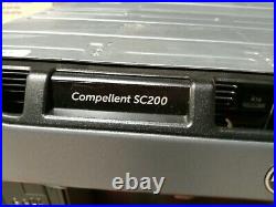 Dell Compellent SC200 with 12 x 600Gb Sas 6Gbps 3.5 HDD 2 controllers, 2 PSU