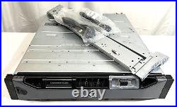 Dell Compellent SC220 24 Bay 2.5 SFF Storage JBOD SC2 6Gb SAS Controllers Rails