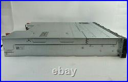 Dell Compellent SC220 24 Bay Storage Array With SC2 Controllers and 700W PSUs