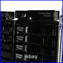 Dell Compellent SC220 Storage Array with 2x EMM 24x 300GB 15K SAS 2.5'' HDD