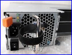 Dell Compellent SC420 Storage Disk Array NO HDD with 2x 600w PSU + 2x E09M Module