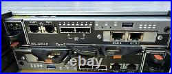 Dell Compellent SCv2020 24x 2.5 Storage Array 2x 10gb-Iscsi-2 2x PSUs Caddies