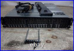 Dell E04J PowerVault MD1220 24 Bay SAS Storage Array SEE NOTES