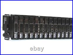 Dell EMC SC220 7.2TB 300GB 15K RPM HDD 2x 700W 2x 0TW47 24 Bay Storage Array