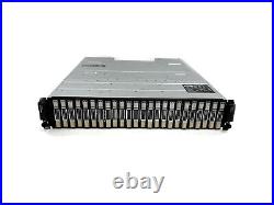 Dell Eqallogic PS6100 E04J 24-Bay Storage Array 2x E09M001 Controllers