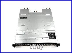 Dell Eqallogic PS6100 E04J 24-Bay Storage Array 2x E09M001 Controllers
