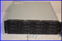 ^ Dell EqualLogic PS4000 Storage Array 2x Type 8 Control Module 2x PSU No HDs