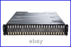Dell EqualLogic PS4100XV with 24 x 600GB 15k 2.5 SAS HDD iSCSI Storage Array