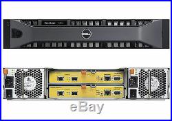 Dell EqualLogic PS4110XV 2U 24 x 300GB 15k SAS HDD iSCSI SAN Storage Array