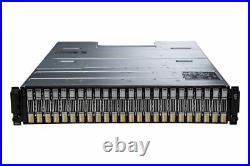Dell EqualLogic PS4110XV 2U 24 x 600GB 15k SAS HDD iSCSI SAN Storage Array