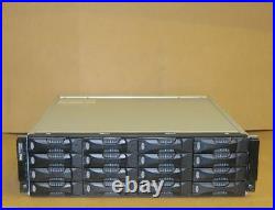 Dell EqualLogic PS6000XV Virtualized iSCSI SAN Storage Array 9.6TB (16x 600GB)