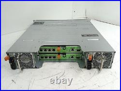 Dell EqualLogic PS6100 24-Bay 2.5 SAS SAN 2x 24J59 24x Caddies No Drives