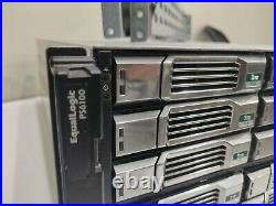 Dell EqualLogic PS6100 SAN Storage Chassis, 24x 3.5 Drive Bays