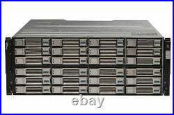 Dell EqualLogic PS6100e Virtualized iSCSI SAN Storage Array 24 x 4TB = 96TB HDD