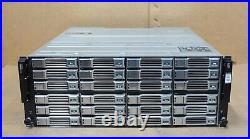 Dell EqualLogic PS6100e Virtualized iSCSI SAN Storage Array 72TB HDD (24x 3TB)