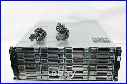 Dell EqualLogic PS6110XV 24 Bay 2x 1080W PSU 10GbE iSCSI SAN Storage Disk Array