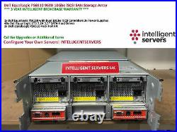 Dell EqualLogic PS6510e 96TB 10Gbe iSCSI SAN Storage Array 48x 2TB Hard Drives