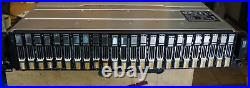Dell Equallogic PS6100 E04J 24-Bay Storage Array 2x E09M001 Controllers