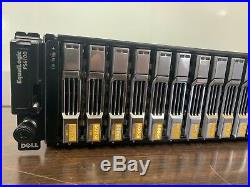 Dell Equallogic PS6100X 14.4TB 24x 600GB 10K SAS SAN Storage Array 2x Type11