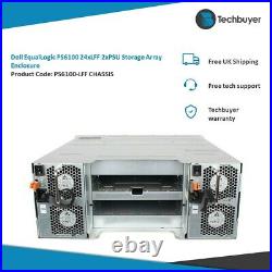 Dell Equallogic Ps6100 24 X Lff 2x Psu Storage Array Enclosure