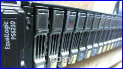 Dell Equallogic Ps6210 Iscsi Sas San Storage Array+2control 15, No Hdd