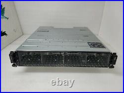 Dell MD1220 PowerVault Storage Array with24x 2.5 Bays, 2x W307K Controllers, 2x PSU