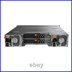 Dell MD1400 PowerVault Storage Array 12x 3.84TB TLC SAS SSD Redundant EMMs