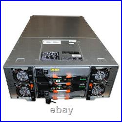 Dell MD3060e PowerVault Storage Array 60x 4TB 7.2K NL Redundant EMMs