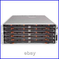 Dell MD3060e PowerVault Storage Array 60x 4tb 7.2K drives included 2x EMMs