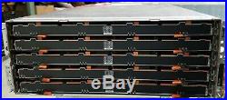 Dell MD3460 PowerVault Storage Array Chassis with 2x 12G SAS 4 Controllers, 2x PSU
